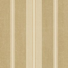 a beige and white striped wallpaper