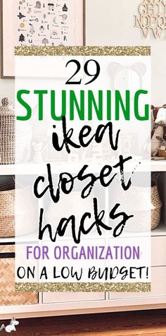 Ikea closet hacks are the perfect inexpensive storage solution for organizing all bedroom your essentials. Ikea Hacks For Small Closets, Besta Storage Closet, Closet Organization Ideas Ikea Hack, Ikea Closet On A Budget, Ikea Dressers In Closet, Closet Designs On A Budget, Jonaxel Ikea Hack Closet, Toddler Ikea Closet, Malm Dresser Hack Closet