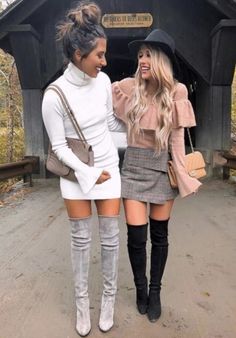 Winter Street Style Outfits, Winter Streetstyle, Winter Fashion Looks, Winter Street Style, Over The Knee Boot Outfit, Street Style Fall Outfits, Winter Street, Trendy Winter, Trendy Street Style