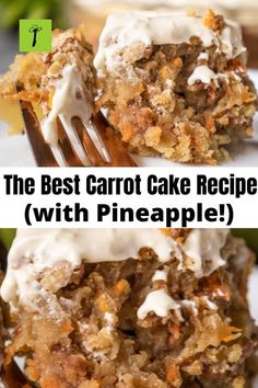 the best carrot cake recipe with pineapple is so good it's easy to make