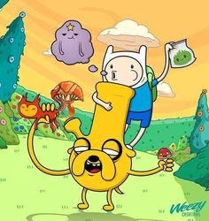 an image of adventure time with finn