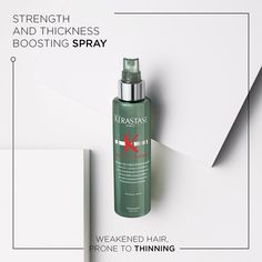 Are you searching for added thickness and volume to boost thinning hair? This hair care set for weakened hair that is prone to thinning is ideal for men looking for the utmost in thickness and volume. This collection includes a thickening shampoo that is formulated with Expanding Polymers for immediately fuller looking hair. Plus, when used together with the Thickening Spray and light-hold Wax Pomade, this hair care set is perfect to instantly thicken and style hair for a thicker, fuller look. Set Includes: Bain De Masse Epaississant Shampoo, 250ml This thickening shampoo system for men cleanses scalp and hair to remove excess impurities, dirt, and oil from weakened hair that is prone to thinning. Formulated with Creatine and Ginger Root for added strength, Bain De Masse shampoo makes hair