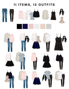 Capsule wardrobe packing for a summer in Europe Packing Capsule Wardrobe, Outfit Generator, Summer In Europe, Italy Travel Outfit, Packing Wardrobe, Packing For Europe, Fashion Capsule Wardrobe