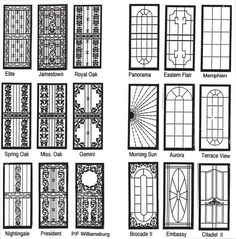 different types of windows and doors