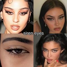 Makeup Types, Desired Features, Ideal Face, Classy Glasses, Doll Eye Makeup, Types Of Eyes, Couture Sewing Techniques