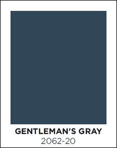 the color gentleman's gray is shown in black and white, as well as an image