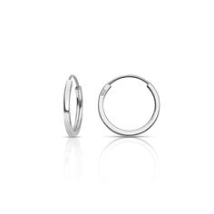 PRICES MAY VARY. Hoop Size. Tiny measures 10.0mm (0.39”) outer size & 8.0mm (0.31”) inner size. The width of the flat endless hoop earrings is 1.0mm (1/32”). Crafted in 14k Gold. All our flat endless hoops are brand new without tags with an Authenticated logo and stamp of 14k. We do not sell tarnished products such as gold-filled, gold-plated, or vermeil. Say bye-bye to rashes, itches, irritations, and allergic reactions with our 14k gold flat endless hoop earrings! They're made with legal safet Gold Flats, Bye Bye, Jewelry Earrings Hoops, Solid Gold, Gold Filled, A Woman, Gold Plate, Shoe Jewelry, How To Memorize Things