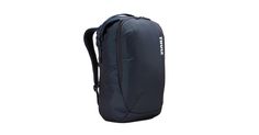 the back pack is black and has a zippered pocket for it to keep things organized