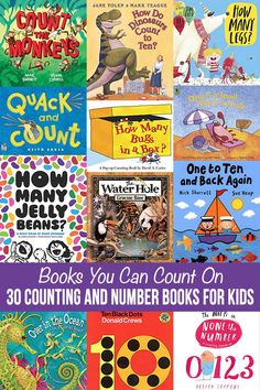 books you can count on 30 counting and number books for kids