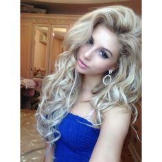 Poofy Hair, Chique Outfits, Long Blonde, Hair Envy, Love Hair, Great Hair, Big Hair, Hair Dos, Gorgeous Hair