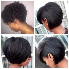 Rockstar Updo Hairstyles, Cocktail Hour Attire Women, Above Ear Haircut Women, Bobcut Hairstyles Short For Black Women, Classy Short Hair Cuts, Short Hair Cuts For Women Black, Short Bob Cuts For Black Women, Coco Hairstyles, Short Bobs For Black Women