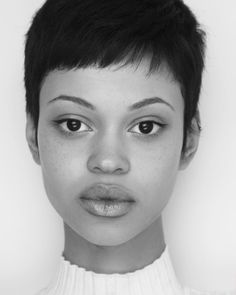 Pixie Cut Black Woman, Life Goddess, 2024 Haircut, Brown Pixie Cut, Old Hollywood Hair, Tiny Hair, Hair Extensions For Short Hair, Short Hair Black, Chic Hair