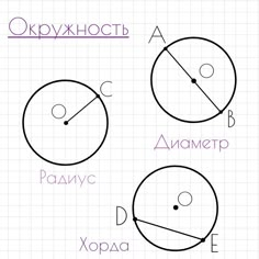 Окружность. Physics And Mathematics, Studying Math, Literature Quotes, School Help, Study Motivation Inspiration, I School, School Days, Study Motivation