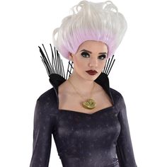 Ursula Wig, Sea Witch Costume, Mermaid Movie, Mermaid Inspiration, Ursula Costume, Mermaid Movies, White Wig, Disney Costume, Movie 2023