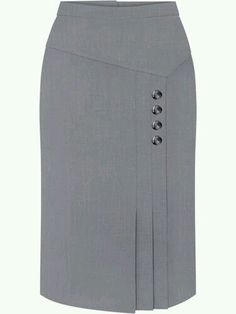 Afrikaanse Mode, Grey Skirt, Office Skirt, Skirt Patterns Sewing, Sewing Skirts, African Design Dresses, Latest African Fashion Dresses, African Fashion Dresses