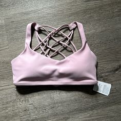 Nwt Lululemon Free To Be Ribbed Bra *Wild Size: 8 Color: Pkpi Ship Asap! Free To Be Wild Lululemon, Free To Be Bra Lululemon, Free To Be Bra, Lululemon Outfits, Lululemon Free, Lululemon Bras, 2024 Christmas, Pink Sports, Pink Sports Bra