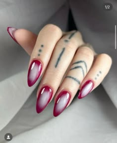 Nail Art Aesthetic Red, Press On Nails Amazon, Nails Snow, Nailart Aesthetic, Nails Amazon, Christmas Mani, Nails Aura, Goth Design, Nail Ideas Winter