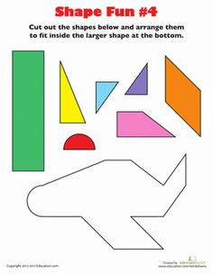 the shape fun 4 worksheet