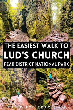 the east walk to lud's church peak district national park