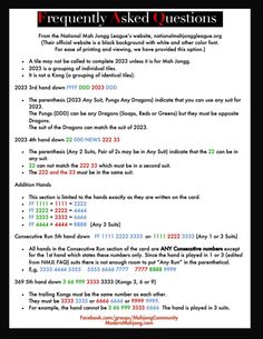 a screenshot of a question sheet with numbers and symbols on it, including the words'frequently asked questions '