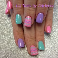 Easter Nail Art Designs, April Nails, Easter Nail, Easter Nail Designs, Easter Nail Art, Cute Gel Nails, Easter Nails, Dipped Nails, Nail Designs Spring