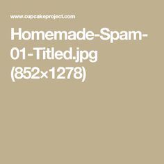 the text reads homemade spam 01 - tilted jpg 822x 728