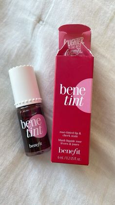 Benetint Aesthetic, Benetint Lip Stain, Benetint Blush, Benefit Tint, Bene Tint, Benefit Benetint, Benefit Blush, Burr Basket, Mini Mascara