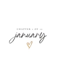 chapter 1 of 12 January gold heart quote Chapter 1 Of 12, Last Day Of The Year Quotes, Psych Np, January Vibes, New Year Vibes, January Mood, January Journal, Counselling Quotes, White Background Quotes