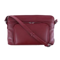 This classic shoulder handbag is the perfect accessory for everyday use. It goes with any outfit and is a great size to keep all your valuables safe and secure. The high-quality leather and construction give it a long-lasting look and feel that will last years to come. The additional organizer on the front keeps everything you need altogether and well organized at a convenient reach. Made of 100% Genuine Leather Classic Flap Bag With Detachable Handle For Everyday Use, Classic Shoulder Bag With Detachable Handle For Everyday Use, Classic Travel Flap Bag With Detachable Handle, Classic Travel Flap Bag With Top Carry Handle, Classic Crossbody Shoulder Bag For Everyday, Classic Tote Flap Bag For Travel, Classic Shoulder Bag With Adjustable Strap For Travel, Classic Travel Shoulder Bag With Detachable Handle, Classic Crossbody Satchel For Travel