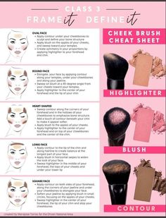 Mary Kay Contour And Highlight, Subtle Contour Makeup, Highlight Application, Mary Kay Blush, Mary Kay Eyeshadow, Mary Kay Brushes