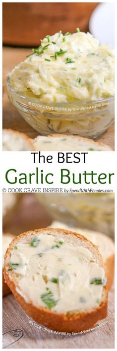 the best garlic butter recipe is made with only three ingredients and it's easy to make