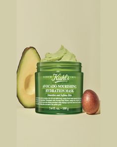 Leaves skin softer and hydrated in just 15 minutes* Conditions skin with addictively creamy moisture Leaves skin feeling supple, replenished and nourished Fragrancefree *Kiehl's considers ingredients to be naturally derived if they retain more than 50% of their molecular structure after being processed from a natural source.

Key Ingredients:Avocado Fruit Extract: Avocado Fruit Extract is a concentrated extract taken from the pulp of the everpopular Avocado Fruit. Within our formula, it helps seal in hydration and moisturize skin. Avocado Oil: Derived from the beloved Avocado Fruit, Avocado Oil has a rich, emollient texture and contains a balance of lipids including omega essential fatty acids. Within our formula, Avocado Oil is known to moisturize, nourish and soften skin. Evening Primros Avocado Eye Cream, Avocado Mask, Avocado Face Mask, Hydrating Face Mask, Avocado Fruit, Molecular Structure, Evening Primrose Oil, Soften Skin, Essential Fatty Acids