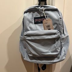 Cute Backpack. Never Been Used. Gray Jansport Backpacks, Jansport Grey Backpack, Jansport Backpacks Blue, Grey Jansport Backpack, School Backpack Jansport, Blue Jansport Backpack