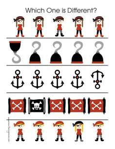 an image of different types of pirates