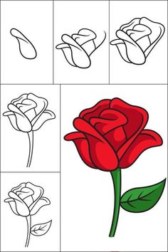 Helppo Ruusu piirustusopas! Opettele piirtämään Ruusu askel askeleelta Piirustus.com
#RuusuPiirustusIdeoita #PiirustusIdeoita #Ruusu Step By Step Character Drawing, How To Draw A Rose Step By Step Easy, Rose Drawing Simple Sketch, Beautiful Flowers Drawing Design, How To Draw A Rose Easy, Rose Drawing Simple Step By Step, How To Draw Rose, How To Draw A Rose Step By Step, How To Draw A Rose