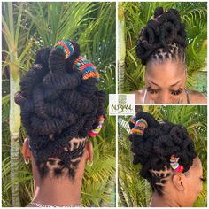 Loc Styles Women Updo, Barrel Twists On Locs, Long Loc Styles Women, Twists On Locs, Loc Updo Styles Long, Loc Styles Women, Loc Updo Styles, Locs Updo, Marley Locs