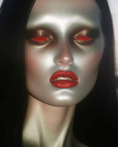 Drag Make-up, Vampire Makeup, Cindy Sherman, Drag Makeup, Dope Makeup, Goth Makeup, Creative Makeup Looks, Sfx Makeup, Ex Machina