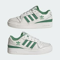 adidas Forum Low CL Shoes Kids - White | Kids' Basketball | adidas US Green Adidas Forum Low, Green Adidas Forum, Adidas Low Forum, Forum Low Adidas, Forum Lows, Adidas Forums, Adidas Forum Shoes, Adidas Forum Low Cl, Adidas Kids Shoes