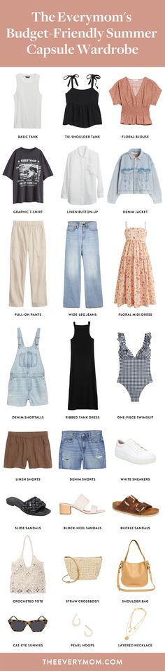 Spring Comfortable Outfits, The Everymom Outfits, Summer In Maine Outfits, Summer Jam Outfit, Comfortable Summer Outfits Casual, Garment Friendly Summer Outfits, Trendy Mom Outfits Summer, Mom Outfits Summer, Friends Wardrobe