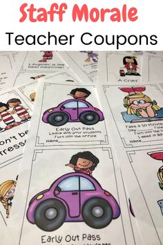 printable coupons for teachers to help them learn how to deal with their children