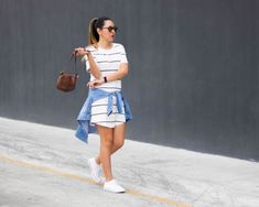 OUTFITS PARA IR A LA OFICINA - BLOGGER MEXICO - LULALOGY Denim Skirt