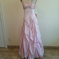 Nwt. Steppin' Out Pink Juniors 7/8 Prom Dress. Make Offer. Item #5. Fancy Old Dresses, Girly Prom Dress, Barbie Dresses From Movies, Pink 90s Prom Dress, 2000s Formal Dresses, Kat Stratford Prom Dress, Prom Dress 2000s, 2000 Prom Dress, Prom Dresses Y2k