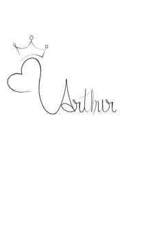 the word mother written in cursive writing with a crown on top of it