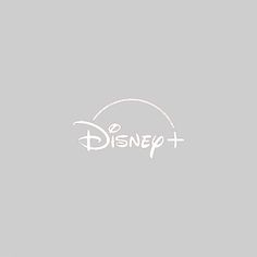 the logo for disney plus on a gray background