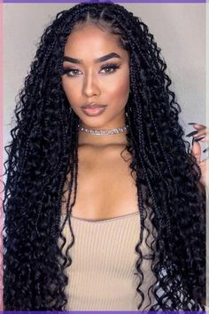 Looking for ideas on quick and easy braids for kids? These 20 simple braided hairstyles are great for everyday wear and even special occasions. Check them out! Styled Braids, Braided Hairdo, Bohemian Braids, Goddess Braids Hairstyles, Quick Braided Hairstyles, All Hairstyles, Box Braid, Hairstyle Look, Sleek Ponytail