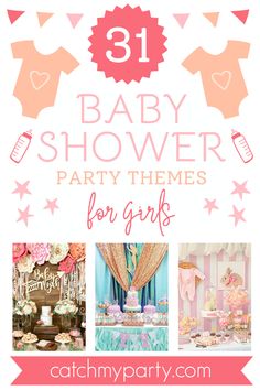 baby shower party themes for girls