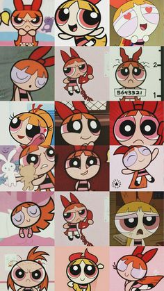 the many faces of cartoon characters