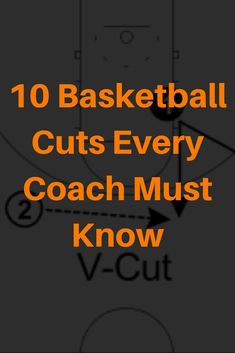 the words 10 basketball cuts every coach must know