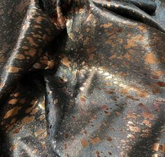 Acid Wash Copper on Black Cowhide - Your Western Decor Design Studio Moody Western, Dining Room Conversion, Bronze Bedroom, Western Style Decor, Black Studio, Kimes Ranch, Mountain Mama, Leather Tooling Patterns