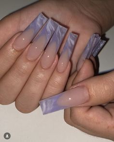 French Manicure Nails, Nagel Tips, Nails Set, Nail Supplies, Square Acrylic Nails, Nail Art Hacks, False Nail, Dope Nails